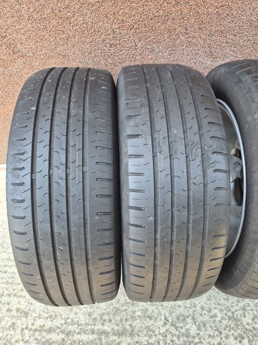 Jante Dacia Logan R16 4x100 cu anvelope vară Continental 195/55R16