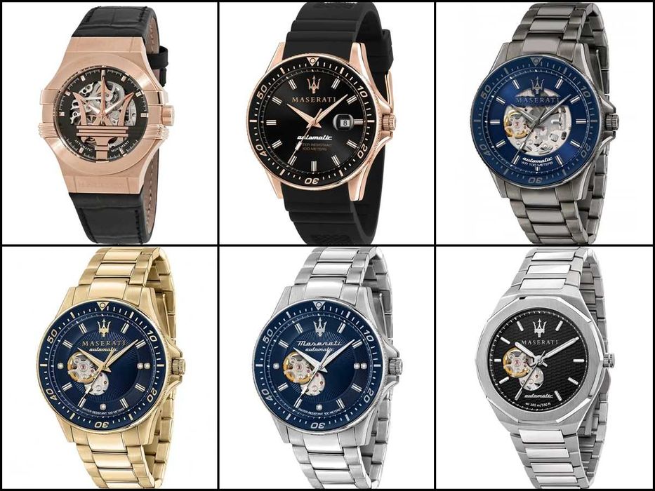 Maserati Мъжки Часовници | Оригинални | Внос от Италия | 85+ Модела