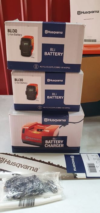 Husqvarna 340i,drujba nouă 36V pe acumulatori