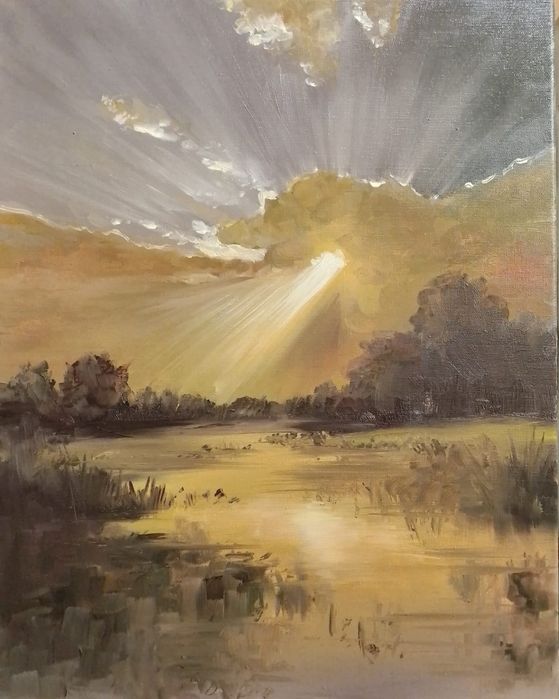 Картина 60×45 "луч"