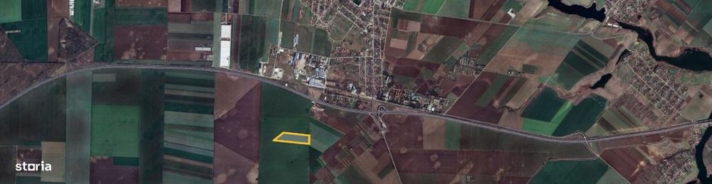Teren 27.600 mp Fundulea, lângă Autostrada A2