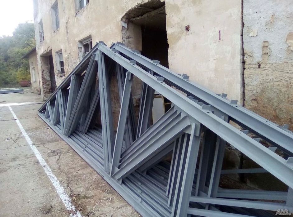 НОВА Метална Конструкция 60м/12м/6м/ на склад/хале/Метални Конструкции