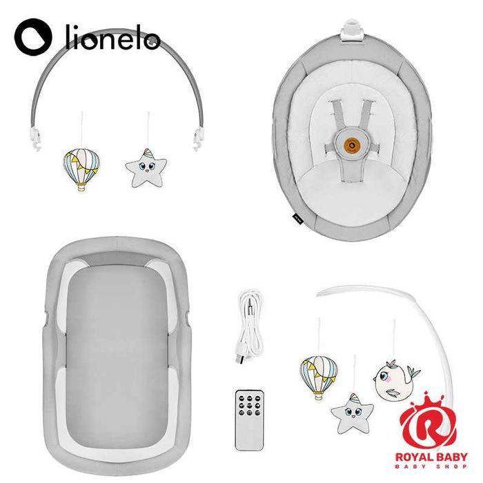 Lionelo BELLA Бебешка люлка и шезлонг 2в1