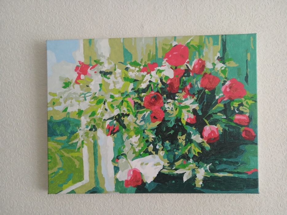Картины маслом, хорошо для интерьера, есть пастель