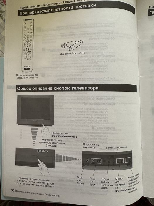 Телевизор Sony trinitron Vega 21’
