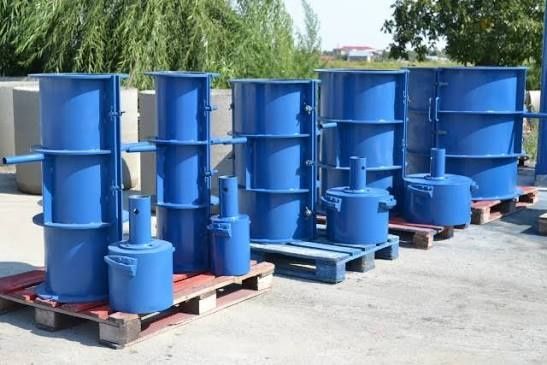 Super oferta! Masina pentru fabricat tuburi/ camine din beton!