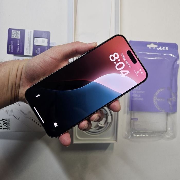 iPhone 15 pro max white titanium 512 gb