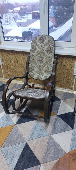 Кресло качалка ретро стиль