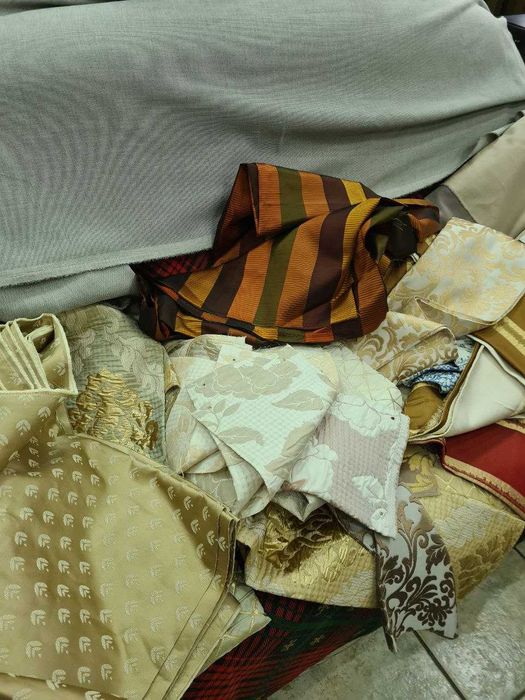 Продаются куски тканей