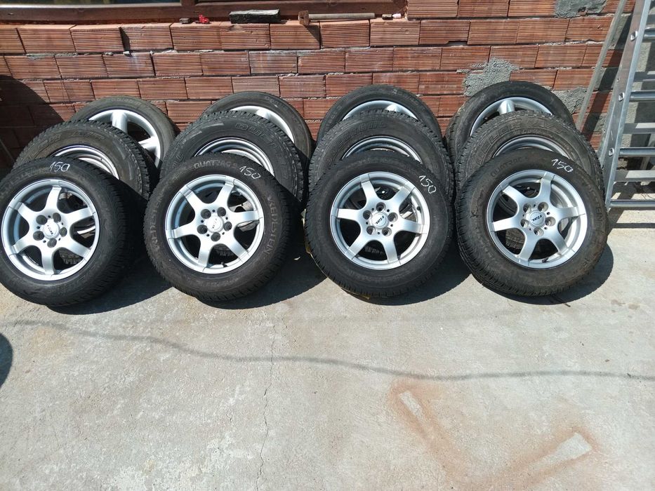 Лети джанти 15цола 5х112  гуми  195/65/15