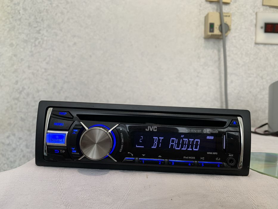 Авто Cd JVC Bluetooth