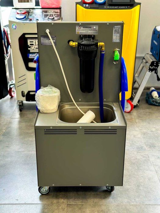 Аппарат для промывки радиатора печи