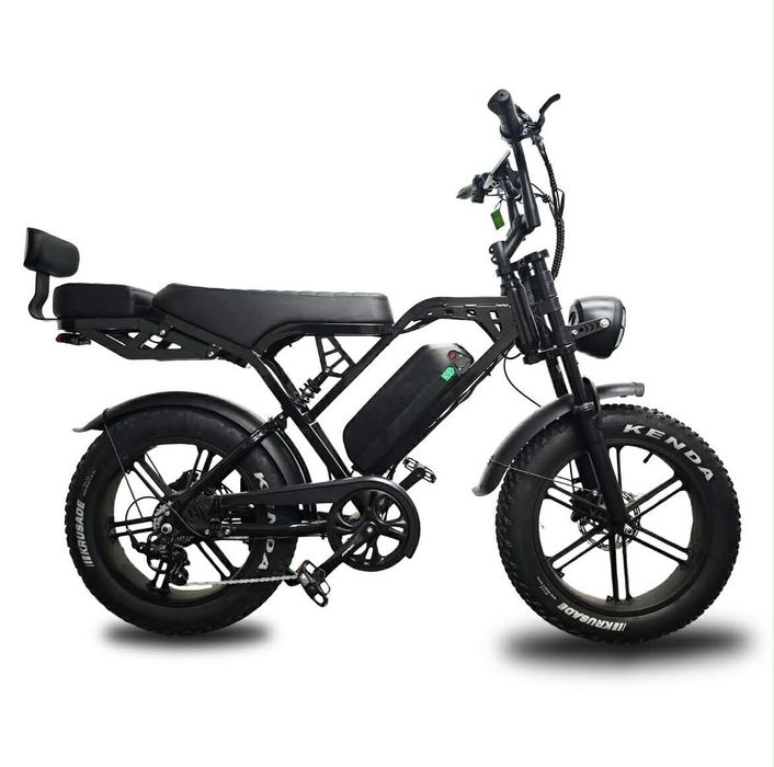 Топ оферта! Електрически велосипед Fatbike X80 Pro 15Ah  50км/ч-Колело с дебели гуми