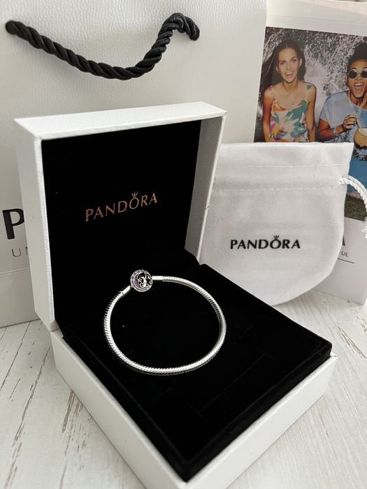 Браслет Pandora, серебро, люкс качество