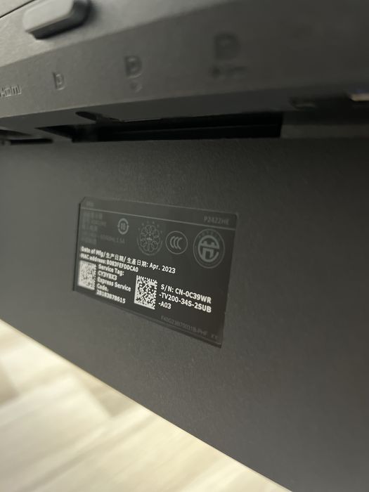 Monitor Dell P2422HE