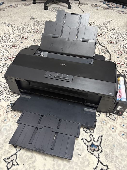 Epson l1800 photoprinter 6-ta rangli A3 holati ideal aybi yoq printer