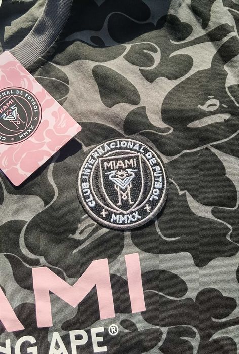 Тениска BAPE x Inter Miami CF – Camo Jersey