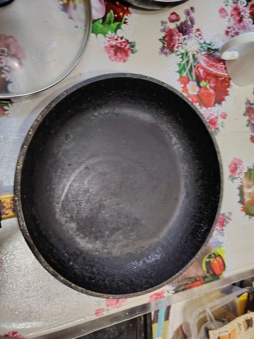 Сковородки и казан