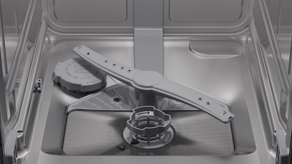 Нова инверторна съдомиялна за пълно вграждане Siemens SR63EX25KE  45 см