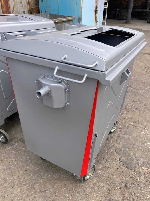 Контейнер для мусора металичиский 1100л