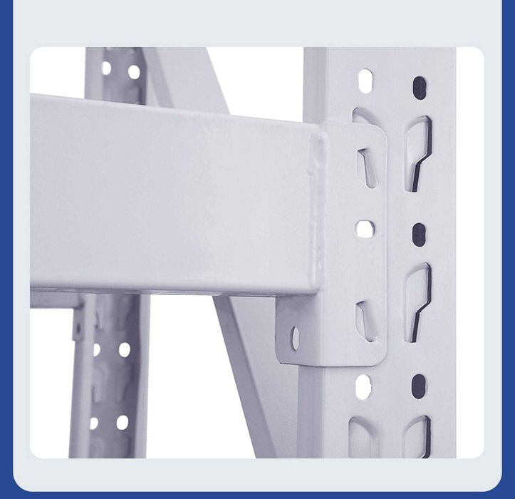 Прочный стальной стеллаж для хранения вещей / Многоярусный стеллаж