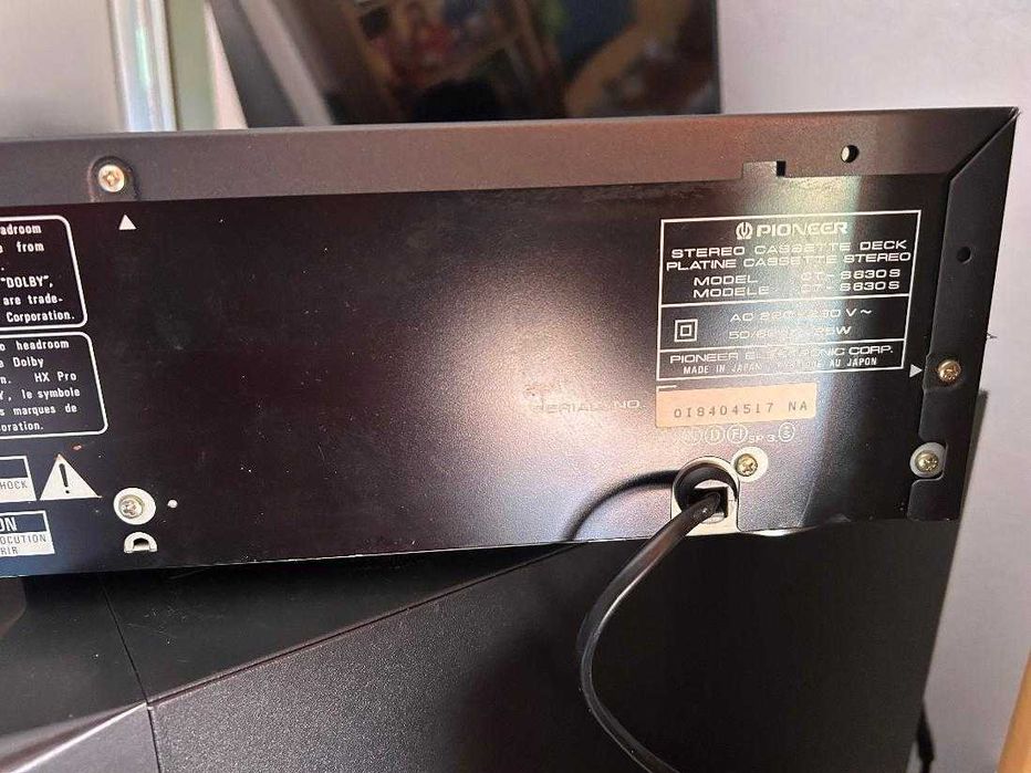 Pioneer CT-S630S 3 Head / Dolby S / Super Auto BLE / HX Pro