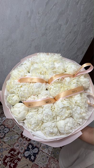 Пиона гүл розовая