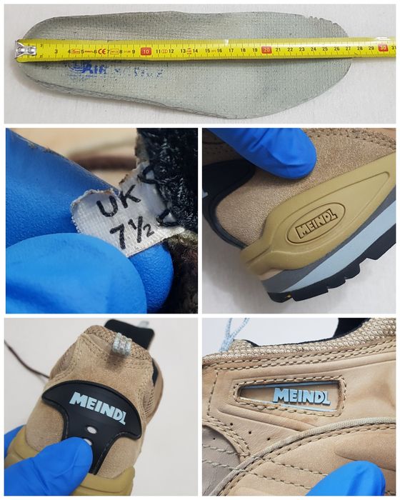 Ghete munte MEINDL, semighete piele naturală, Nr 41, 5 EU unisex