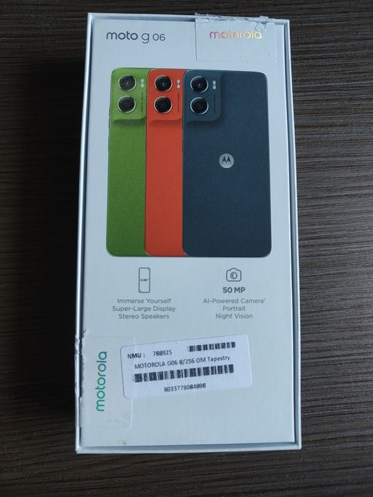 Motorola Moto G06 256GB 8GB RAM Albastru