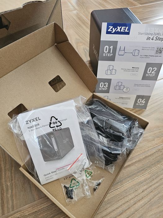 Мрежов сторидж (NAS) Zyxel NAS326