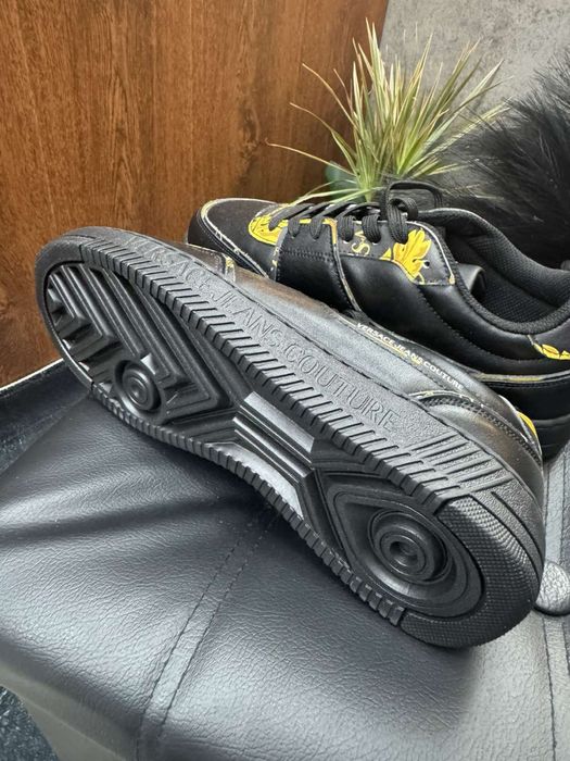 Кожени сникърси Versace couture