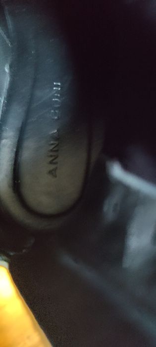 Ghete dama piele naturala Anna Cori,mărime 38 EU