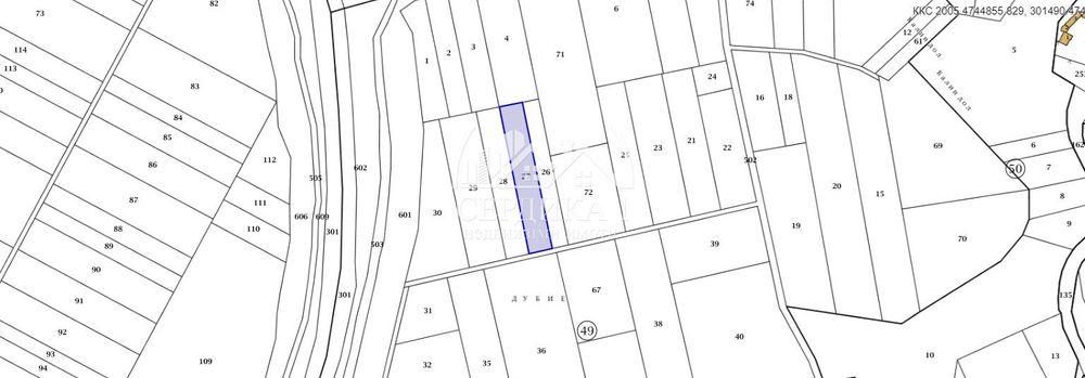 Продава се Парцел в с. Храбърско, Област София-област - 2528 кв.м за 70 €/кв.м - Снимка #2