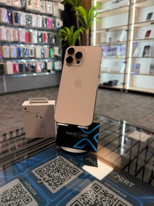 PhoneXpert SH - iPhone 16 Pro Max 512GB Desert Titanium  - Foarte bun - Baterie 93% #60187