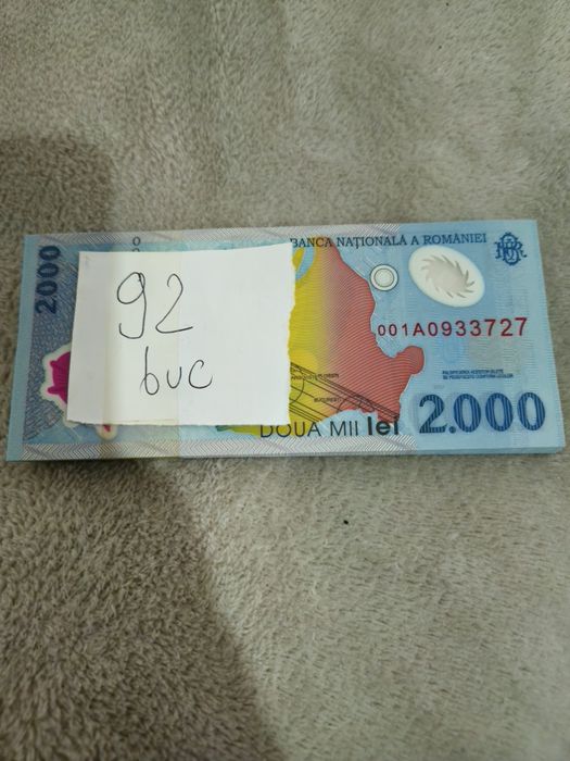 Bancnote eclipsa seria 001A