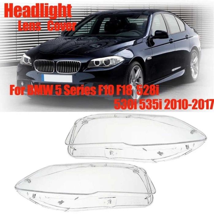SET Sticla Far BMW Seria 5 F10 F11  - Nou / garantie