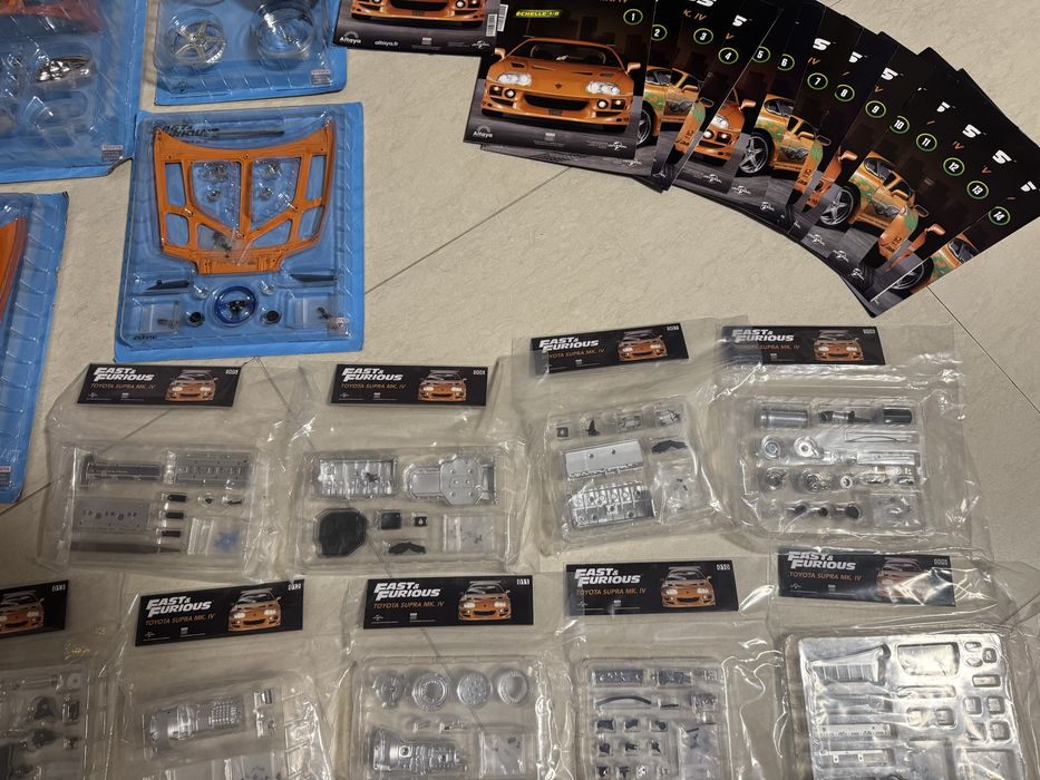 DeAgostini Toyota Supra Bryan Fast And Furious 1/8 Altaya macheta