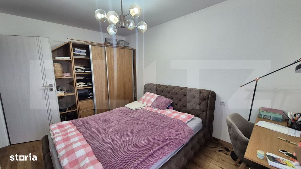 Casa cu 3 dormitoare, 100 mp, teren 202 mp, zona Baritiu