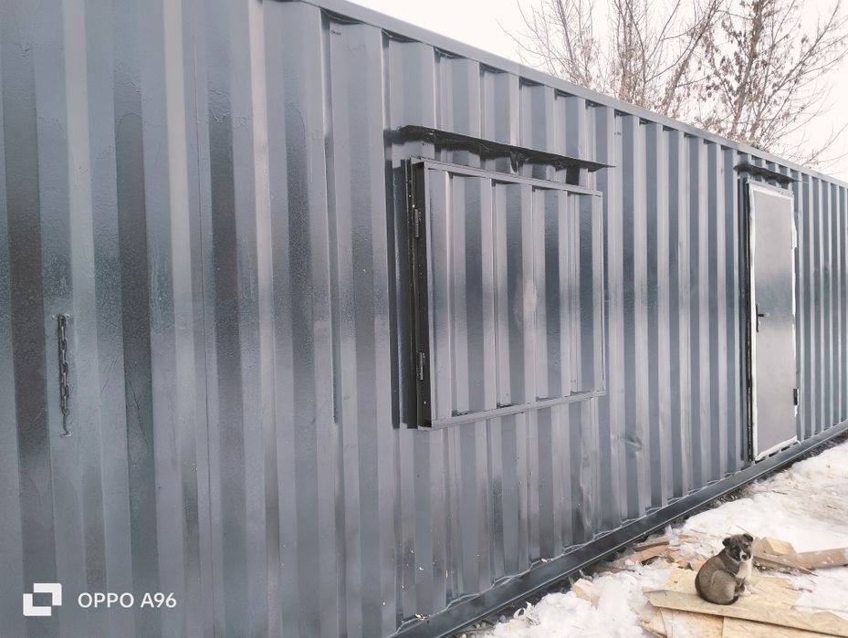 Контейнер, теплый "офис"