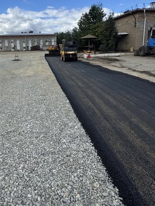 Асфальтирование и благоустройство дорог