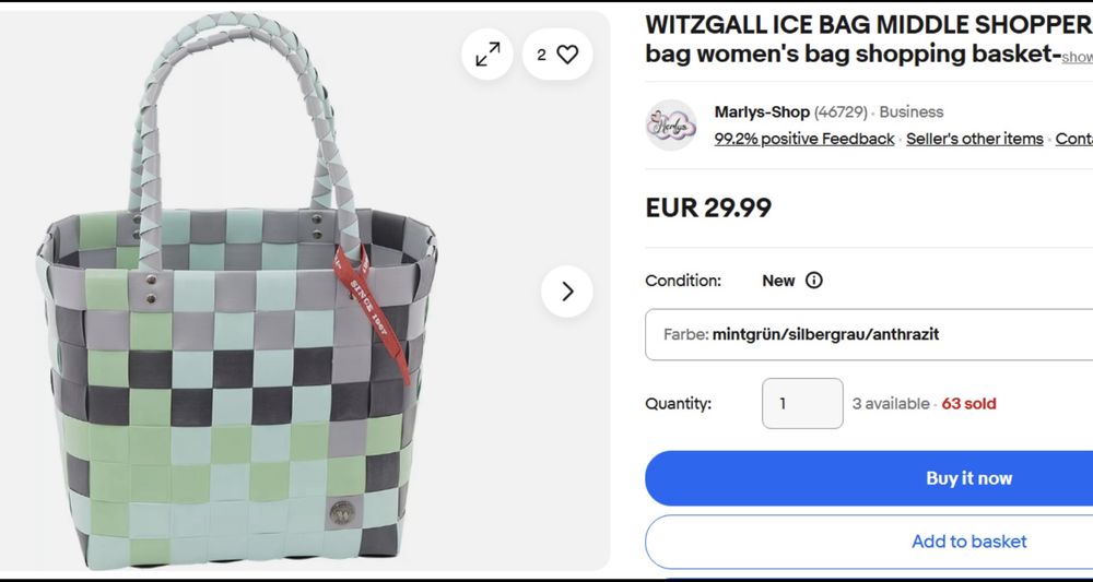 Сумка-шопер Германия