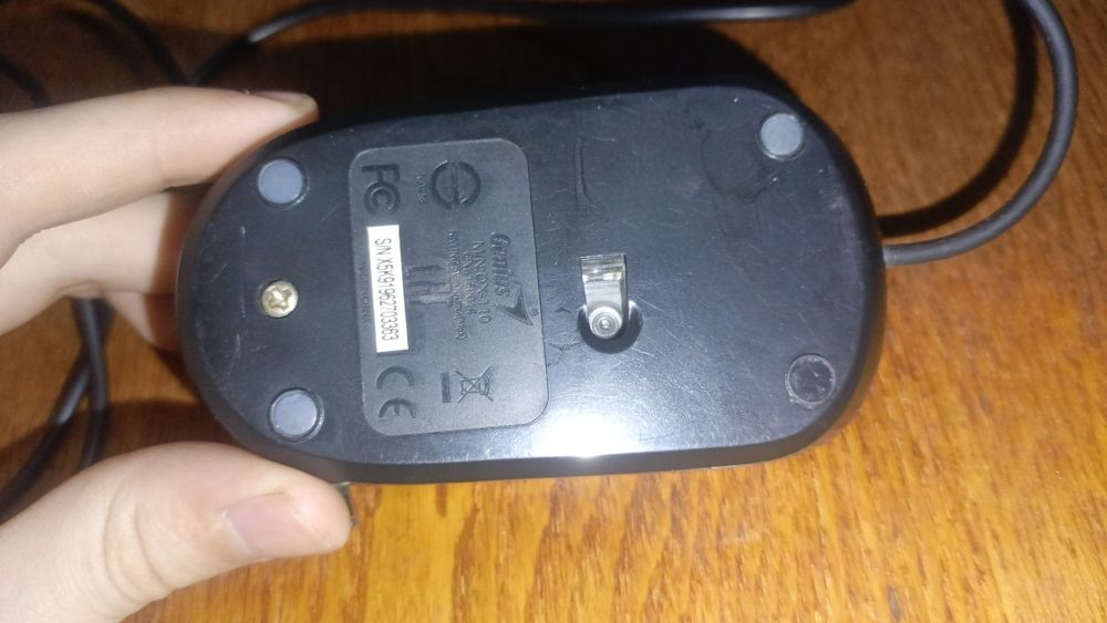 Офисная оптическая мышь PS/2