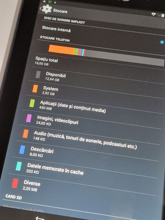 Tableta Lenovo  perfect funcționala.  Android 4.4