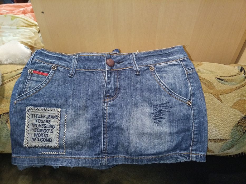 Джинсовые юбки, шорты, джинсы
