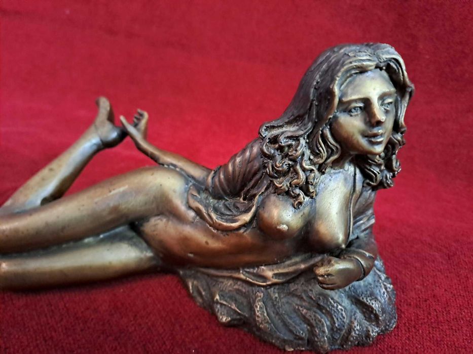 statueta bronz nud 25,5 cm