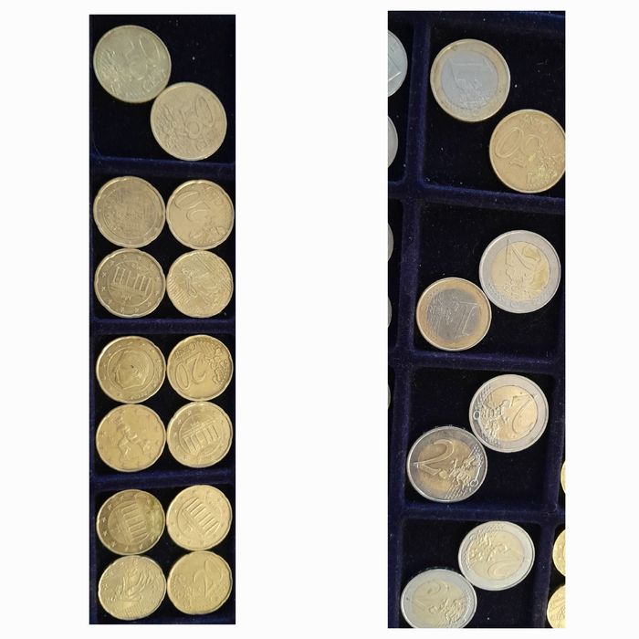 550 mnde vechi  peste 15 Țări plus geanta aluminiu ptr monede cadou