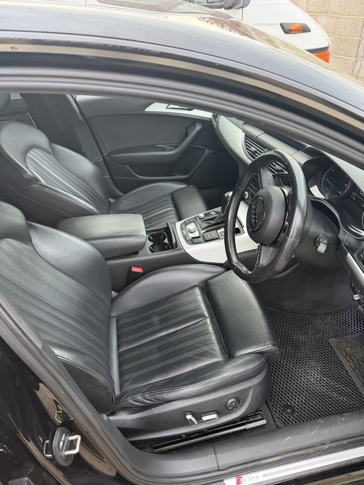 Interior s line audi a6 c7 plafon negru