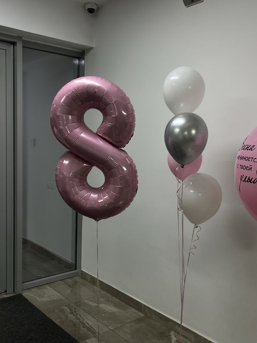 Шары на праздники 8 марта