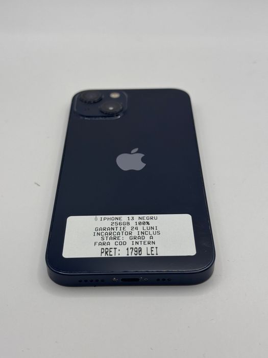 iphone 13 256GB 100% Grad A Garantie 24 luni Rate - zonemag.ro