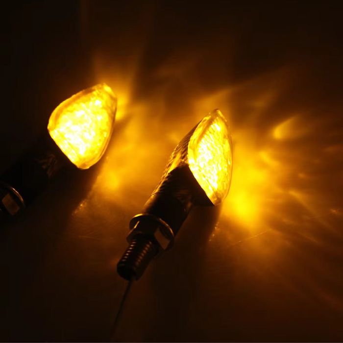 Set 2 semnalizari moto Honda Yamaha BMW KTM Triumph Aprilia 10mm A1039